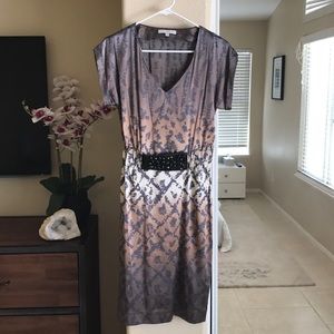 Adrienne Vittadini Collection Print Dress